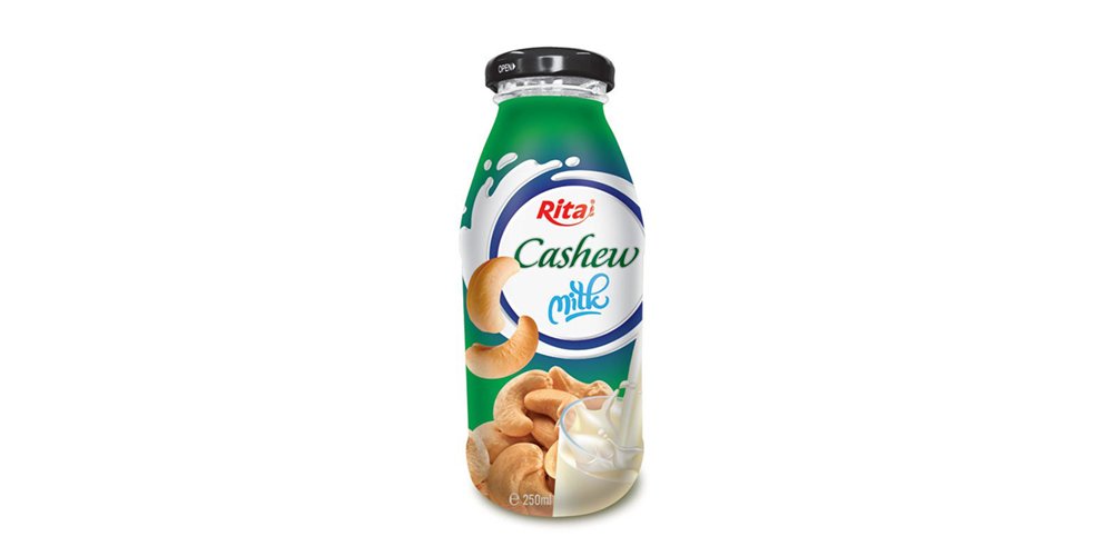 Supplier Cashew Milk 250ml Glass Bottle